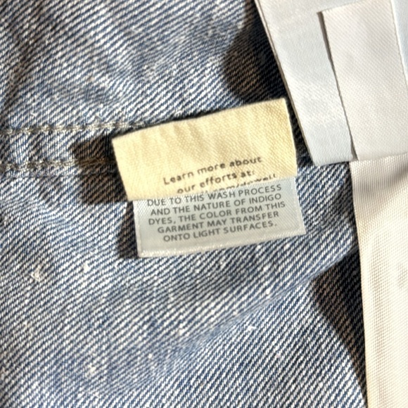 Madewell Denim Snap-Button Western Shirt in Percy Wash size XXS - Picture 12 of 12